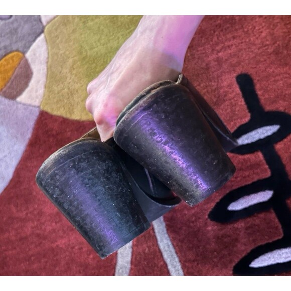 *NEW* Frye Distressed Serena Mule in Black Sz 8 - Picture 11 of 11